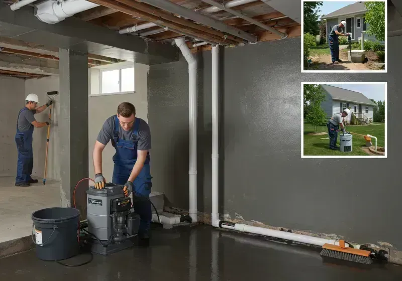 Basement Waterproofing and Flood Prevention process in Norris City, IL